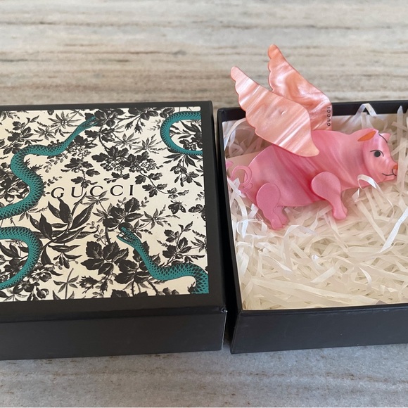 Gucci flying pig pink - Picture 1 of 6